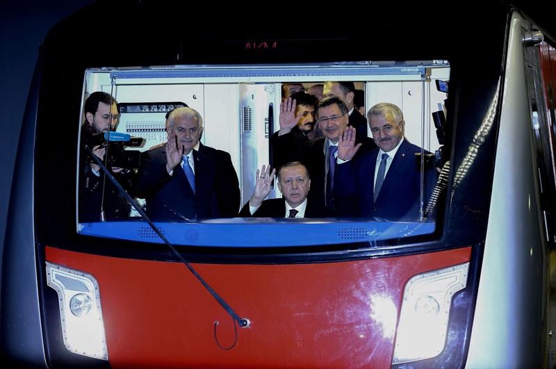 13 yıllık hasret sona erdi Keçiören metrosu açıldı