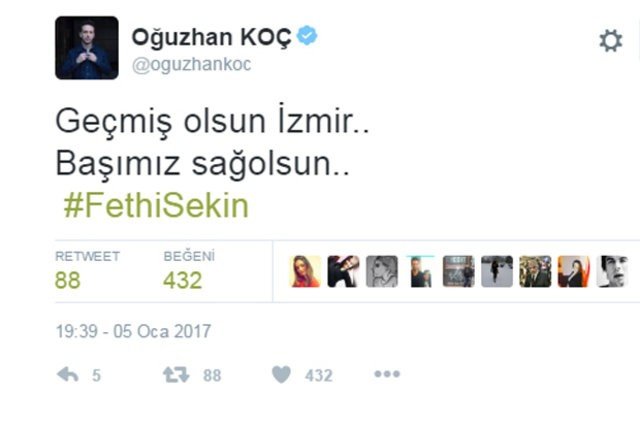 İzmir kahramanı Fethi Sekin için mesaj yağıyor