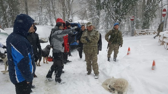 Mahsur kalan İçerde ekibi böyle kurtarıldı!