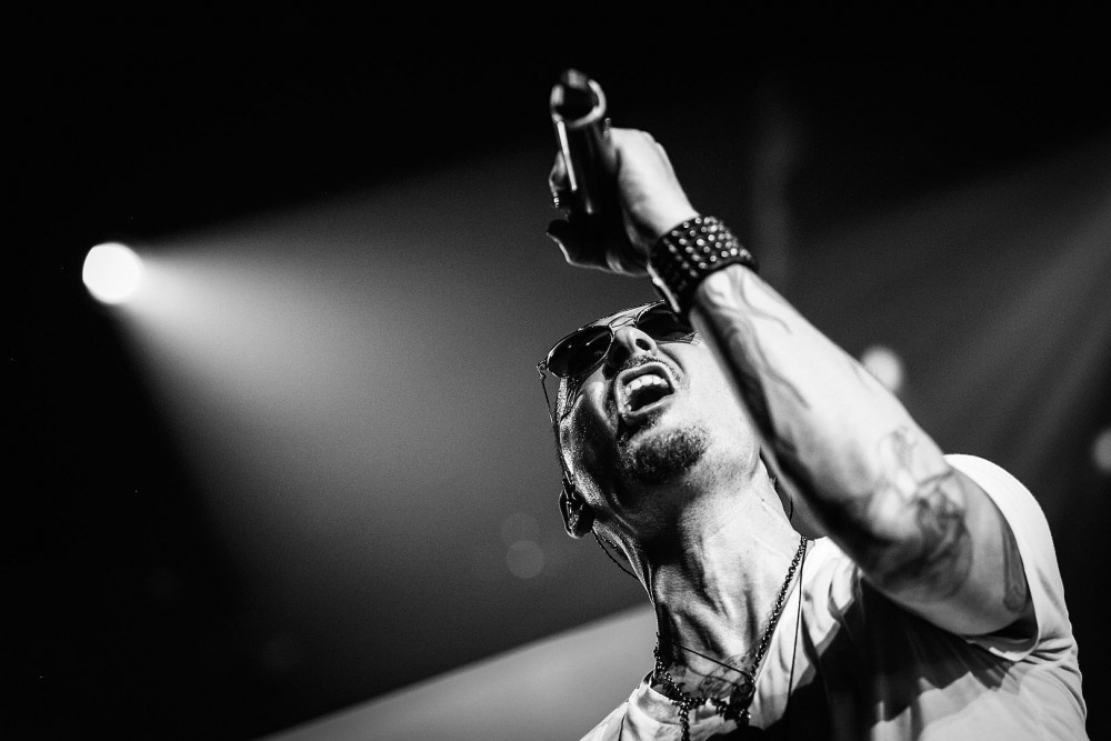 Linkin Park'ın solisti Bennington'ın ölmeden önceki son görüntüleri !