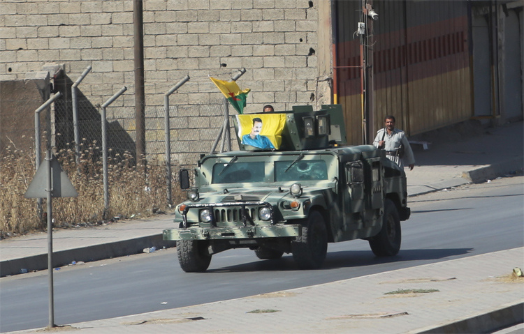 Barzani en büyük kalleşliği yaptı! Hummerdaki PKK'lılara bakın