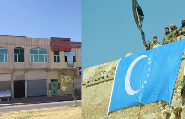 Türkmenler Kerkük'ten paylaştı! Kürt mahallesine dikkat!