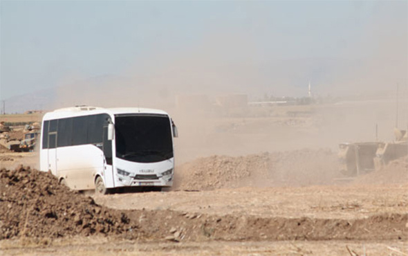 Habur’daki tatbikata Iraklı yeni askerler geldi