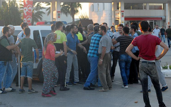 Kaza sonrası çıkan kavgaya polis müdahale etti!