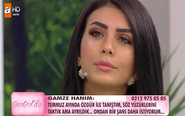 Esra Erol Gamze nişanlısı Özgür ile barışacak mı? 