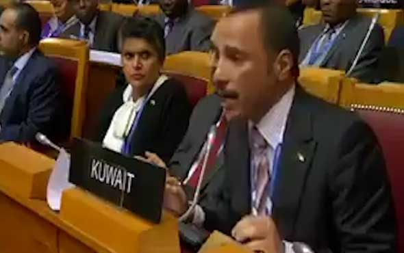 Kuveyt Meclis Başkanı İsrail heyetini kovdu