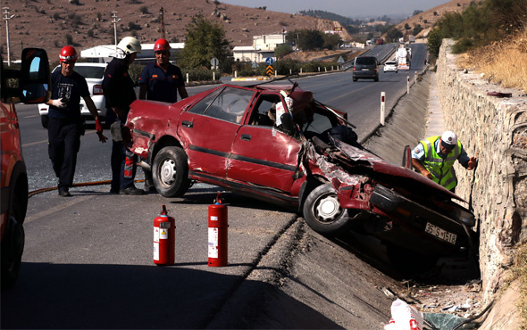 Aydın'da trafik kazası: 1 kişi hayatını kaybetti