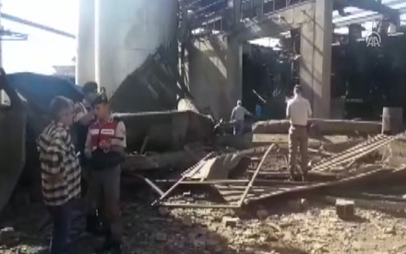 Aydın'da fabrikada patlama! İşçiler göçük altında