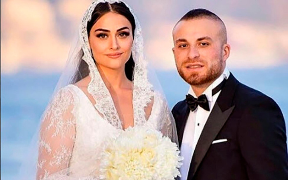 Diriliş'in Halime'si ile Beşiktaş'ın Gökhan'ı evlendi