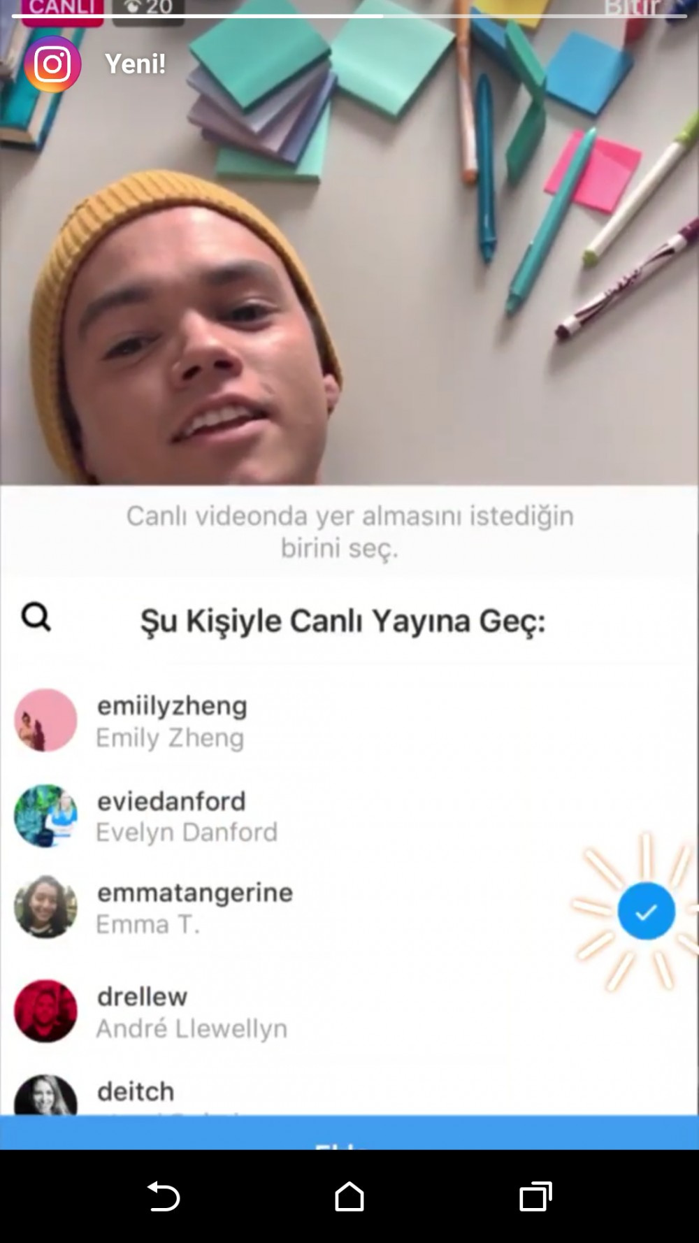 İnstagram'dan sürpriz özellik