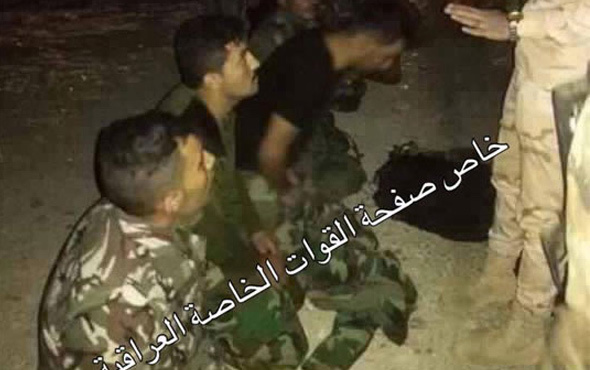 Irak ordusu peşmergeleri yakaladı! Diz çöktürdüler