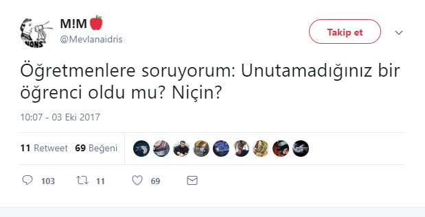 Sosyal medyayı sallayan öğretmen anıları