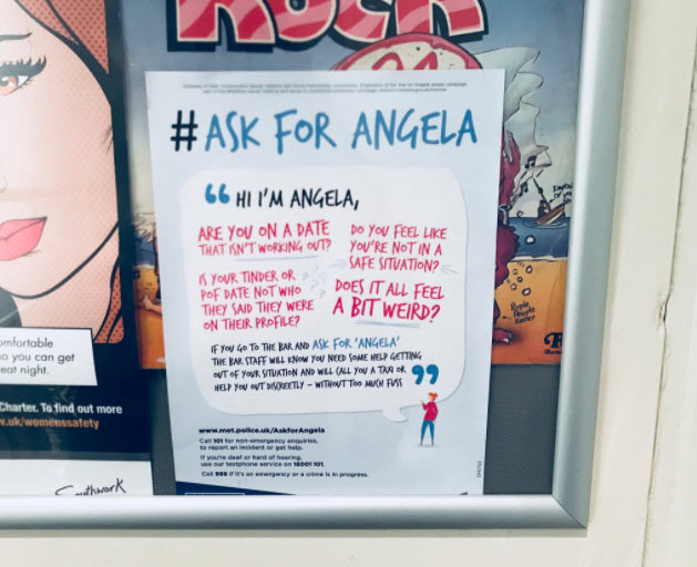 Angela nerede sorusu tacizden kurtarıyor