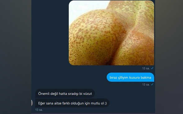 Konuştuğu kadından bu fotoğraf geldi sonra bakın neler oldu