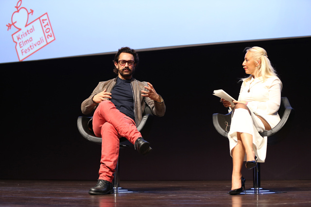 Aamir Khan İstanbul'da "Amacım insanlara umut aşılamak"
