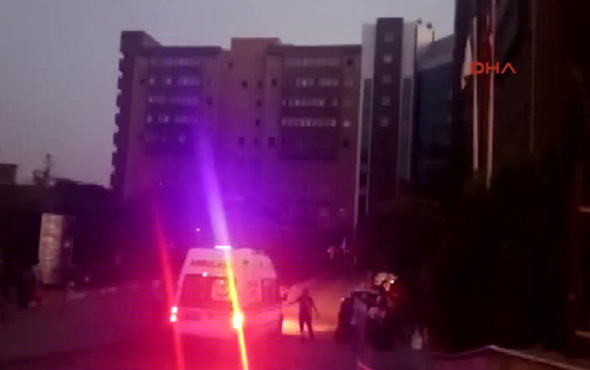 Diyarbakır'da hastanede yangın... Hastane tahliye ediliyor...