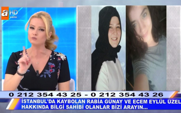 İstanbul'da ortadan kayboldular Müge Anlı Rabia ve Ecem bulundu mu? 