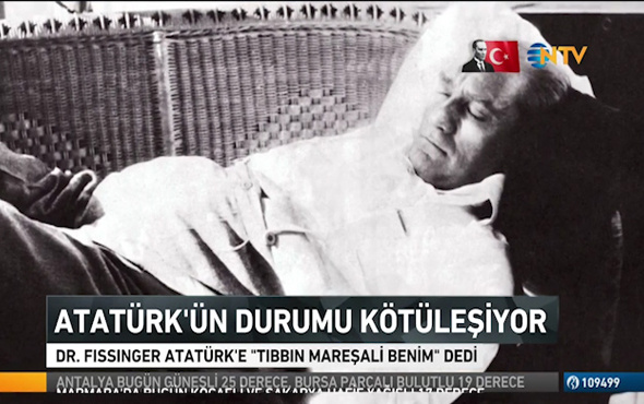 45 gün yatan Atatürk ertesi günü bakın ne yaptı!