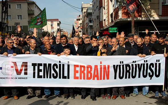 İstanbul'da 'Erbain' yürüyüşü