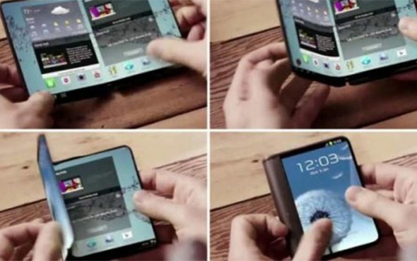 İlk katlanabilir telefon Samsung Galaxy X