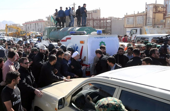 7,3'lük deprem sonrası Ruhani'den korkunç itiraf