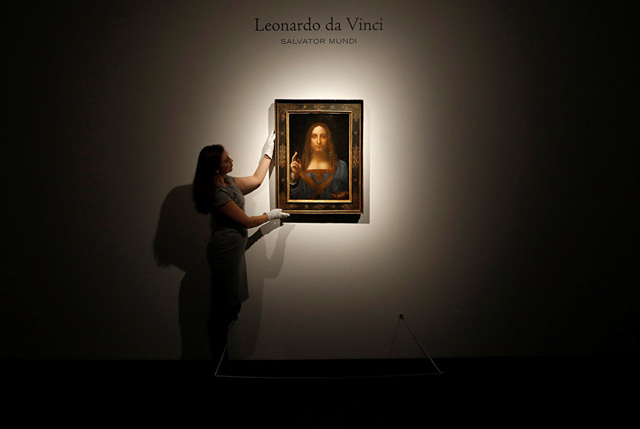 Daha önce sahte diye 60 dolara satılan Da Vinci tablosu rekor kırdı!