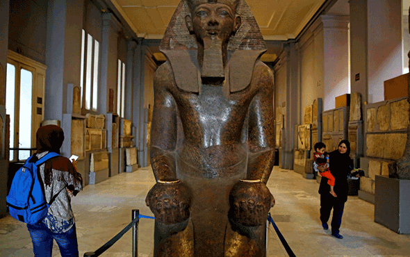 Yeni firavun bulundu hem de Greko dönemine ait