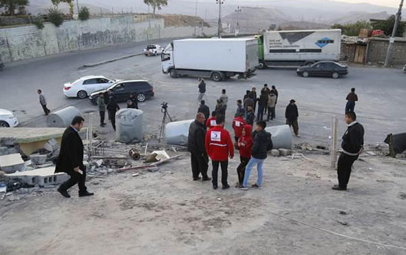 Türk Kızılay'ından Irak'a deprem yardımı