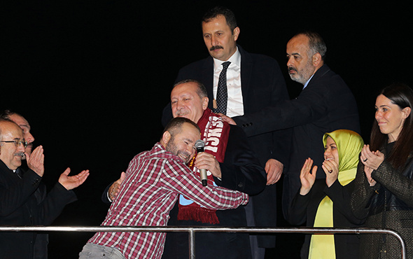 Cumhurbaşkanı Erdoğan Trabzon'da