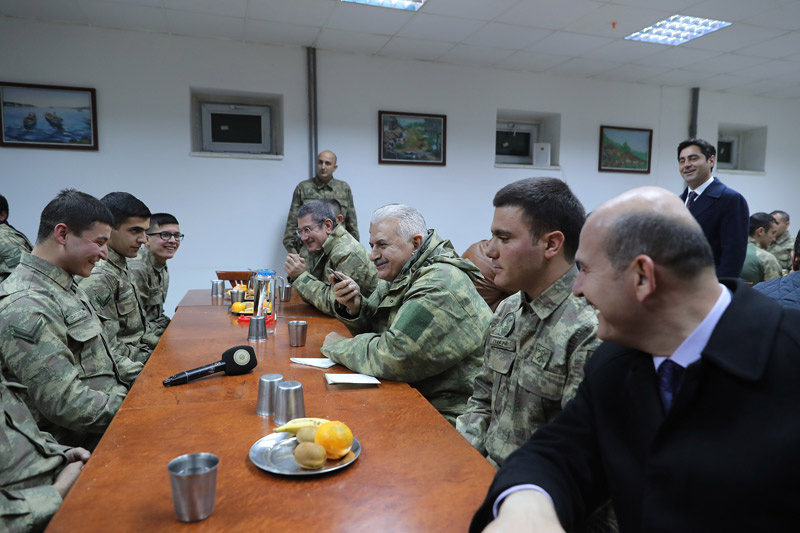 Başbakan Binali Yıldırım Dağlıca'da