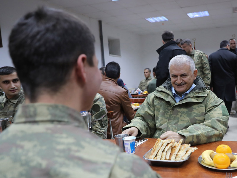 Başbakan Binali Yıldırım Dağlıca'da