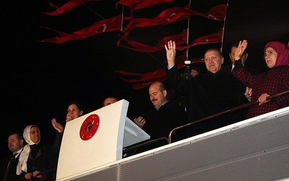 Cumhurbaşkanı Erdoğan, Maçka'da vatandaşlara seslendi!