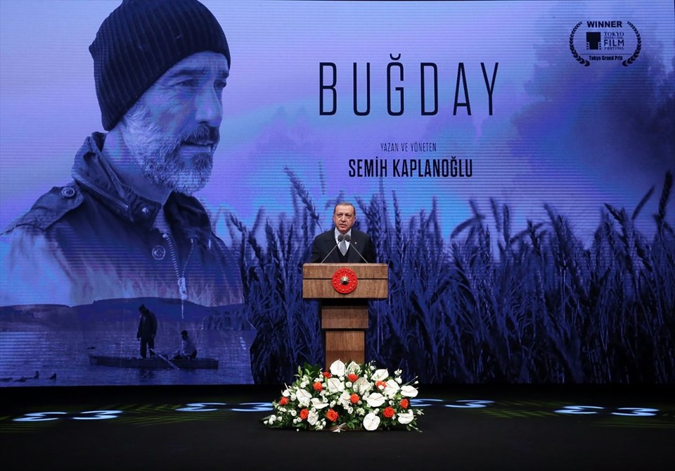 Cumhurbaşkanı Erdoğan, Buğday filminin galasında konuştu!