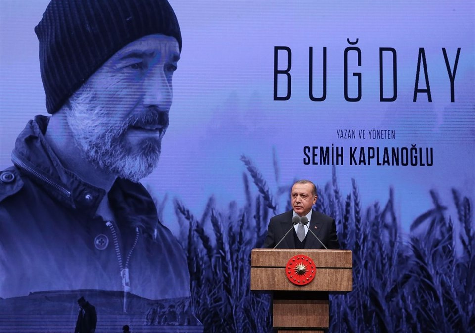 Cumhurbaşkanı Erdoğan, Buğday filminin galasında konuştu!