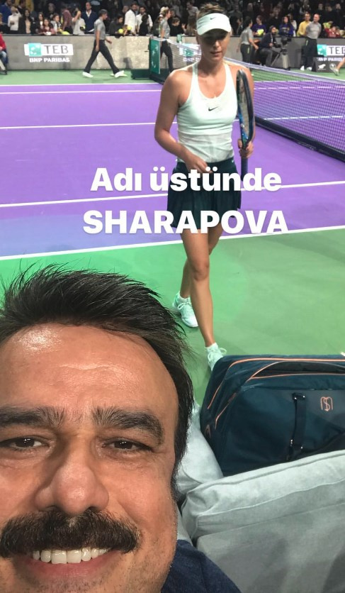 Bülent Serttaş Maria Sharapova fotoğrafıyla ilgili konuştu