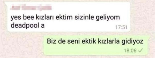 Sevgilisine çıplak mısın diye sordu öyle bir yanıt aldı ki...