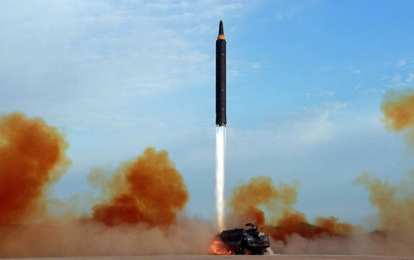 Kuzey Kore'den yeni balistik füze testi!
