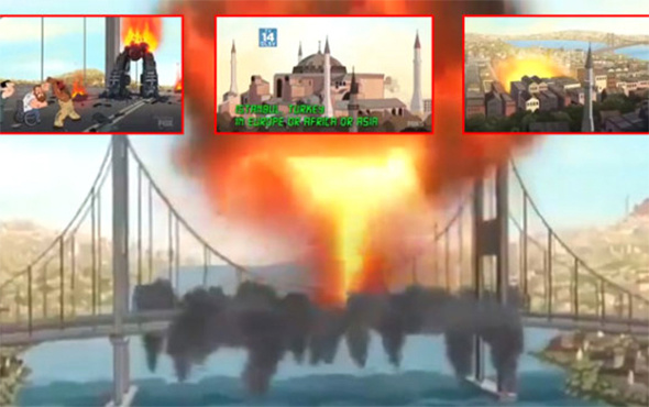 ABD'de yayınlanan dizide 15 Temmuz Şehitler Köprüsü patlatıldı!