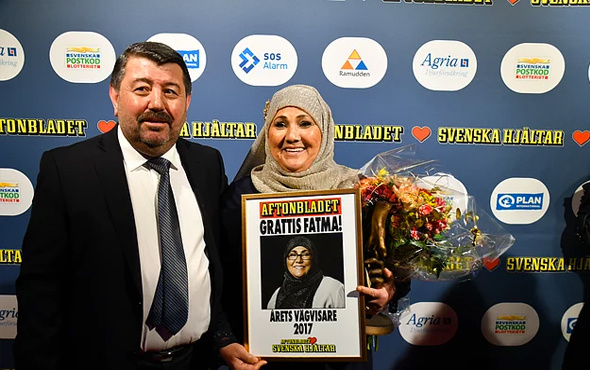 İsveç'te yılın kahramanı bir Türk kadını oldu
