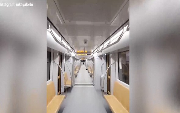 Türkiye'nin ilk sürücüsüz metrosundan ilk görüntüler
