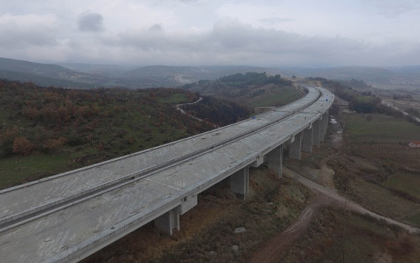 Dev projede sona doğru! İşte havadan görüntüleri...