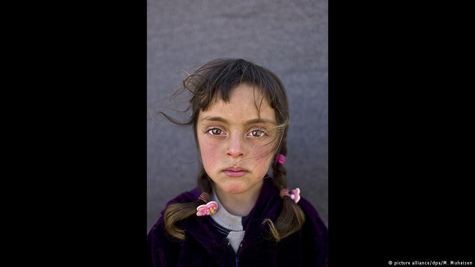 Yılın fotoğrafının kahramanı Suriyeli minik Zehra oldu