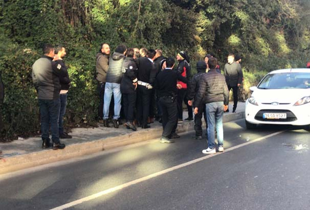 İstanbul'da feci kaza! Kanlarını yerden avuç avuç taşıdı