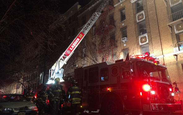 ABD'de binada yangın faciası: 12 ölü