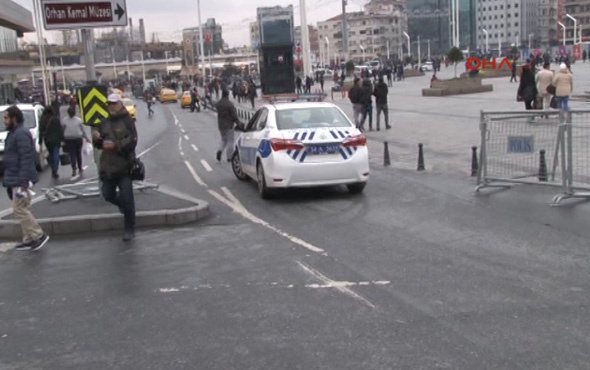 Taksim kapatıldı işte alternatif yollar