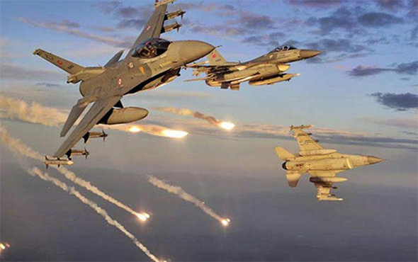 Kuzey Irak'a hava harekatı: 36 PKK hedefi imha edildi!