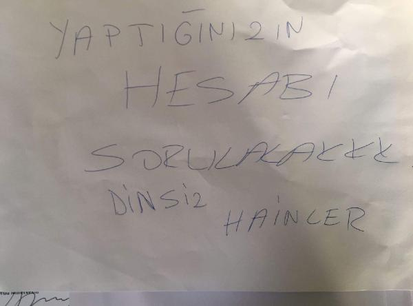 CHP'nin kapısına tehdit notu bırakıldı! O notta ne yazıyor?