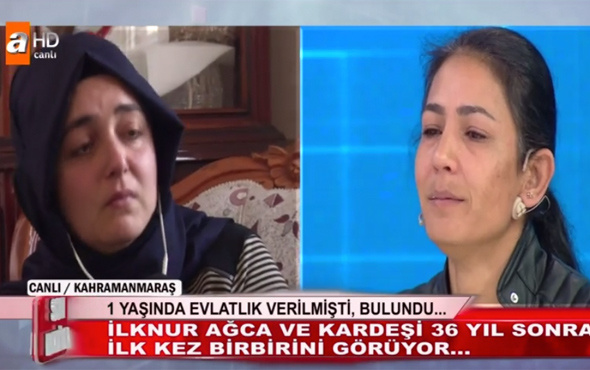 36 yıldır kardeşini görmüyordu İlknur Ağca ne yapacağını şaşırdı