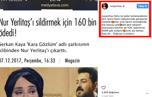 Nur Yerlitaş o haberlerden sonra ilk kez konuştu zehir zemberek sözler