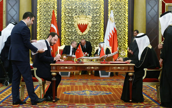 Türkiye ve Bahreyn arasında imzalar atıldı